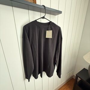 New All Saints Black Men's Long Sleeve Shirt Medium NWT